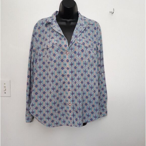 Talbots button down top - Picture 1 of 5